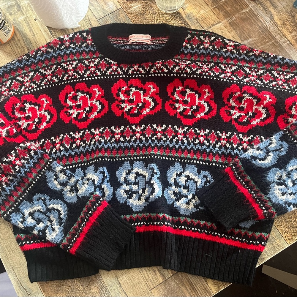 Urban Outfitters floral sweater
